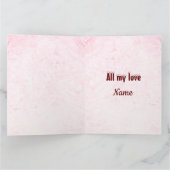 Carte Femme de Noël Joyeuse personnalisée (Intérieur)