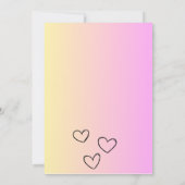 Carte femme design pour femmes - Bold & Trendy (Dos)