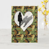 Carte Femme disparue (Fleur jaune)