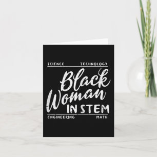 Carte Femme En Science De La Souche Math Africain Melani