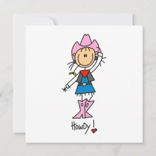 Carte Femme en T-shirts et cadeaux roses