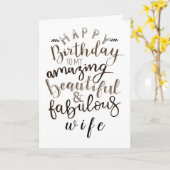CARTE ***FEMME** FÊTONS "VOUS" À L'ANNIVERSAIRE (Fleur jaune)