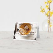 Carte Femme forte (Fleur jaune)