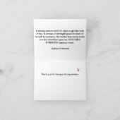 Carte Femme forte (Intérieur)