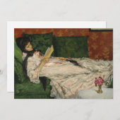 Carte Femme Lisant | Rupert Bunny (Devant / Derrière)