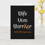 Carte Femme Maman Warrior...RSD/CRPS (Fleur jaune)