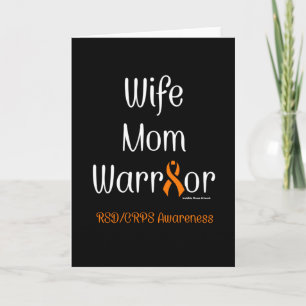 Carte Femme Maman Warrior...RSD/CRPS