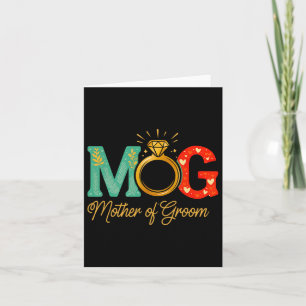 Carte Femme Mère De La Groom Mob Mog Maman Mariage Bac