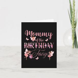 Carte Femme Momie De L'Anniversaire Fée Premier Annivers