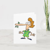 Carte Femme Qui A Dit Mensonges (Devant)