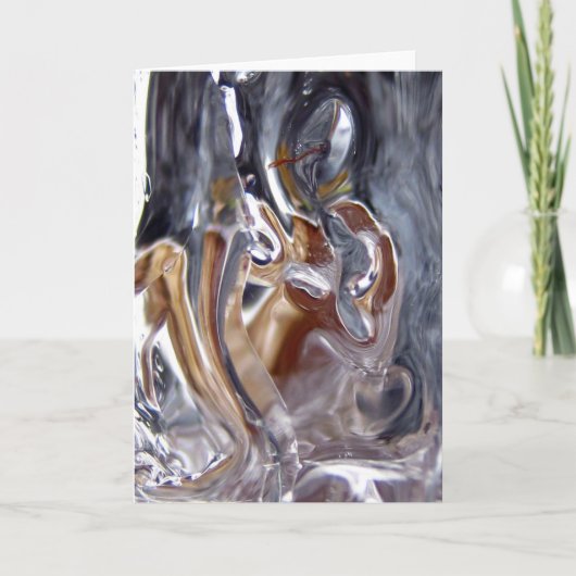 Carte Femme sous la cascade, Esotérique, Histoires dans (Devant)