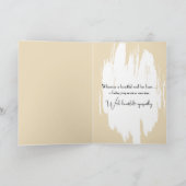 Carte Femme Sympathique Marchant Sur Le Sable Humide (Intérieur)