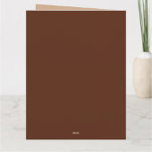 Carte Femme victorienne en Fleurs Casquettes Sepia Monoc (Dos)