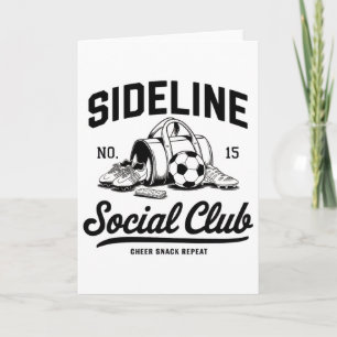 Carte Femmes à la périphérie Club Social Footballeuse Ma