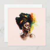 Carte Femmes afro-américaines autonomes (2) (Devant / Derrière)