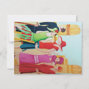 Carte Femmes Art Déco
