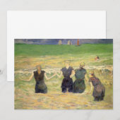 Carte Femmes baignant Dieppe par Paul Gauguin (Devant / Derrière)
