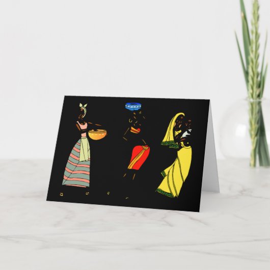 Carte Femmes d'Afrique (Devant)