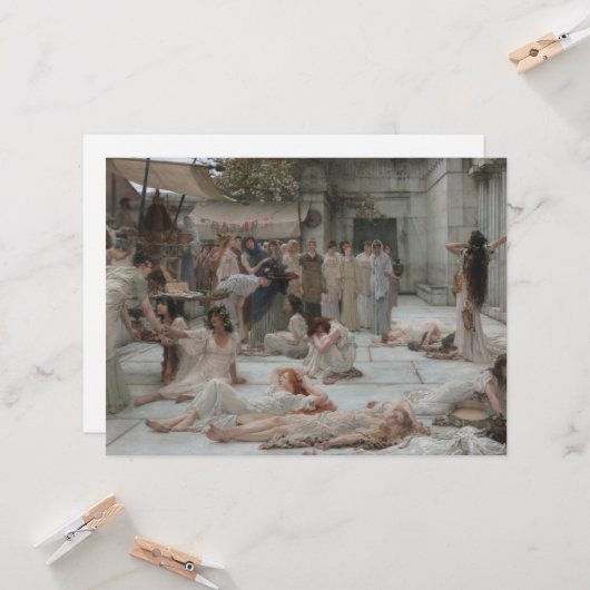 Carte Femmes d'Amphissa (Grèce antique) (Devant/Arrière en situation)