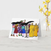 Carte Femmes du monde - 7 (Fleur jaune)