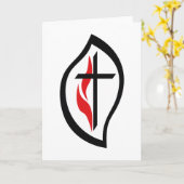 Carte Femmes méthodistes unies (Fleur jaune)