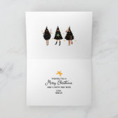 Carte Femmes noires habillées en noir fête des arbres de (Intérieur)