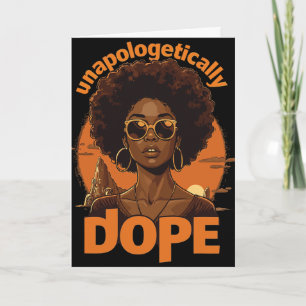 Carte Femmes Noires Inconditionnellement Drogue Juneteen