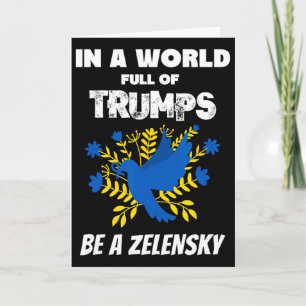 Carte Femmes Pro Zelensky Nous avons besoin de plus de Z
