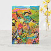 Carte Femmes, vie, liberté (Fleur jaune)