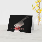 Carte Fendoir sanglant (Fleur jaune)