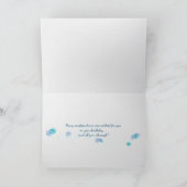 Carte fenêtre blanche avec océan mer anniversaire (Intérieur)