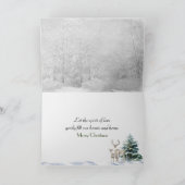 Carte Fenêtre hiver de Noël (Intérieur)