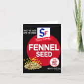 Carte Fennel Seed Halloween Sce Costume Group Matching (Devant)