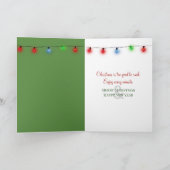 Carte Fente De Noël Dans Rainforest (Intérieur)