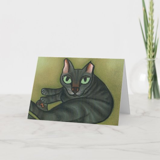 Carte Feral Cat Card (Devant)