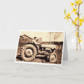 Carte Ferguson tracteur 1950 (Fleur jaune)