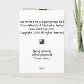 Carte Ferme de la forêt de Kauri (Dos)