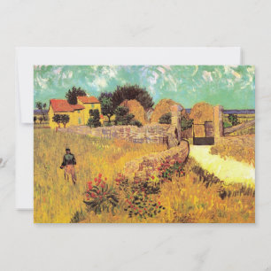 Carte Ferme en Provence par Vincent van Gogh