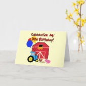 Carte Ferme T-shirts et cadeaux pour le 3e anniversaire (Fleur jaune)