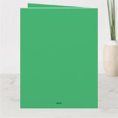 Carte Ferme Tracteur Field Salutation des agriculteurs (Dos)