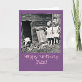 Carte Ferme Vintage Finlande (Devant)