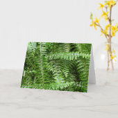 Carte Fermer Fronds I Green Nature (Fleur jaune)