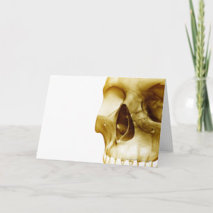 Carte Fermer la vue frontale du cerveau à l'intérieur du