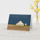 Carte Fermes | Grange blanche & Silo (Fleur jaune)
