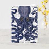 Carte Fermeture octopus (Fleur jaune)
