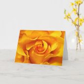 Carte Fermez-vous d'un rose jaune (Fleur jaune)