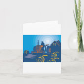 Carte Fermier Sur Un Tracteur (Devant)