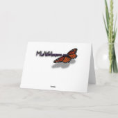 Carte Fern Fronds II Dark Green Nature (Dos)