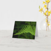Carte Fern P6597 (Fleur jaune)