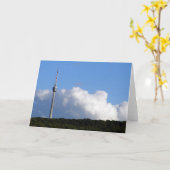 Carte Fernsehturm Stuttgart (Fleur jaune)